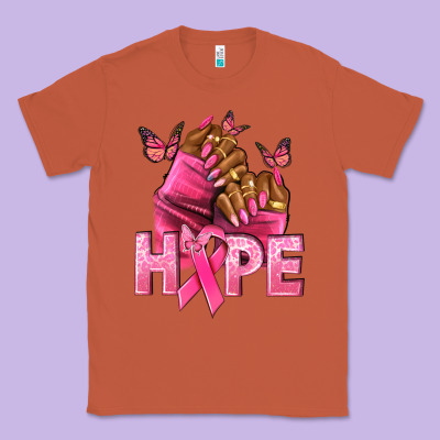 Hope Cancer Nails Classic Tee Designed By Nancycooperartshop