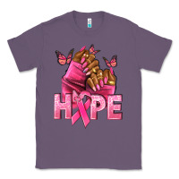 Lavender hope cancer nails Classic Tee - NancyCooperArtShop