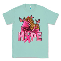 Seafoam hope cancer nails Classic Tee - NancyCooperArtShop