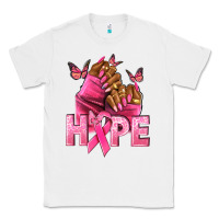 White hope cancer nails Classic Tee - NancyCooperArtShop