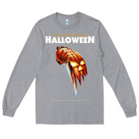 Heather Grey Halloween 1978 Original Graphic . Long Sleeve Tee - minhPixels