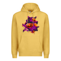 Antique Gold halloween pumpkin patch  3 Premium Hoodie - BundleAndBundleShop