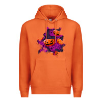 Carrot halloween pumpkin patch  3 Premium Hoodie - BundleAndBundleShop