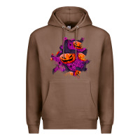 Chestnut halloween pumpkin patch  3 Premium Hoodie - BundleAndBundleShop