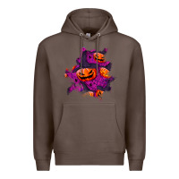 Coffee halloween pumpkin patch  3 Premium Hoodie - BundleAndBundleShop