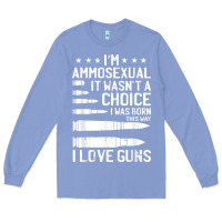 Colony Blue Ammosexual Bullets Love Pro Gun Lover Cool Enthusiast Gifts Long Sleeve Tee - minhPixels