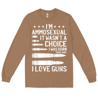 Toasted Coconut Ammosexual Bullets Love Pro Gun Lover Cool Enthusiast Gifts Long Sleeve Tee - minhPixels