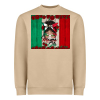 Mushroom mexican messy bun mamacita Heavyweight Sweatshirt - BundleAndBundleShop