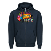 Navy little miss prek Zipper Hoodie - CowhideDigitalArt