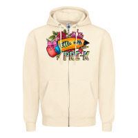 Sandshell little miss prek Zipper Hoodie - CowhideDigitalArt