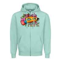 Seafoam little miss prek Zipper Hoodie - CowhideDigitalArt