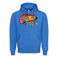 True Royal little miss prek Zipper Hoodie - CowhideDigitalArt
