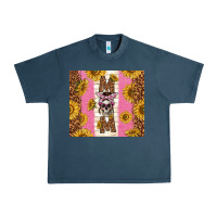 Midnight Navy skull mom sunflowers Urban Heavy Tee - TumblerDesignByShophia