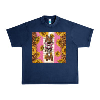 Navy skull mom sunflowers Urban Heavy Tee - TumblerDesignByShophia