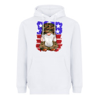 White military gnomes boots american flag Heavyweight Hoodie - Artiststas