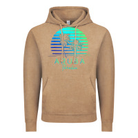 Vintage Coffee Vintage Aruba Beach Tropical Vibes Vacation Souvenir Gift Vintage Hoodie - minhPixels
