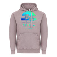 Vintage Zinc Vintage Aruba Beach Tropical Vibes Vacation Souvenir Gift Vintage Hoodie - minhPixels