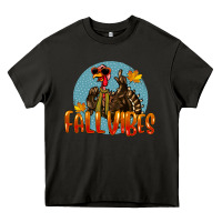 Asphalt Fall Vibes Turkey Heavy Core Tee - LillyAllenDesigns