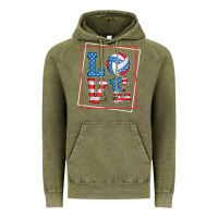 Vintage Olive love usa flag volleyball gifts for volleyball fans teen t shirt Vintage Hoodie - minhPixels