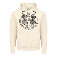 Vintage Artic sak yant thai tattoo twin tiger muay magical thailand gifts t shirt Vintage Hoodie - minhPixels