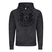 Vintage Black sak yant thai tattoo twin tiger muay magical thailand gifts t shirt Vintage Hoodie - minhPixels