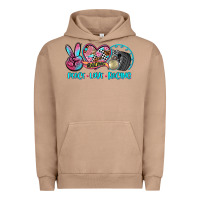 Pigment Burro peace love racing Urban Hoodie - AdoDesignShop