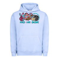 Pigment Grape Ice peace love racing Urban Hoodie - AdoDesignShop