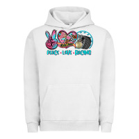 Pigment Lunar Rock peace love racing Urban Hoodie - AdoDesignShop