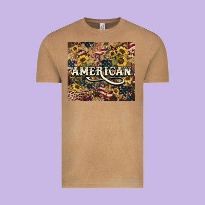 American Tumbler 4th Of July Vintage Tee Designed By Howdyjamesfarm