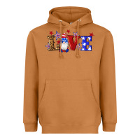 Meerkat american flag gnomes love Heavyweight Hoodie - Artiststas