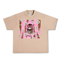 Burro skull mom pink glitter with daisy Urban Heavy Tee - TumblerDesignByShophia