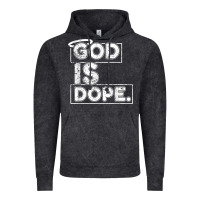 Vintage Black God Is Dope Gift for faithful Christians Vintage Hoodie - minhPixels