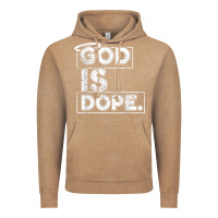 Vintage Coffee God Is Dope Gift for faithful Christians Vintage Hoodie - minhPixels