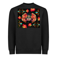 Black sugar skull tumbler Heavyweight Sweatshirt - BundleAndBundleShop