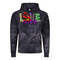 Cloud Black love crawfish mardi gras Vintage Hoodie - CowGirlArtShop