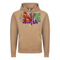 Vintage Coffee love crawfish mardi gras Vintage Hoodie - CowGirlArtShop