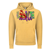 Vintage Mustard love crawfish mardi gras Vintage Hoodie - CowGirlArtShop