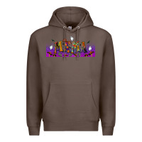 Coffee halloween mama libbey glass Premium Hoodie - BundleAndBundleShop