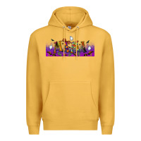 Mustard halloween mama libbey glass Premium Hoodie - BundleAndBundleShop