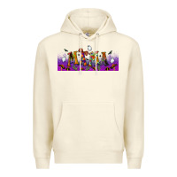 Sandshell halloween mama libbey glass Premium Hoodie - BundleAndBundleShop
