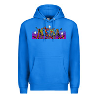 True Royal halloween mama libbey glass Premium Hoodie - BundleAndBundleShop
