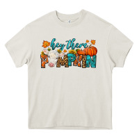 Cream Western Hey There Pumpkin Heavy Core Tee - LillyAllenDesigns