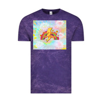 Cloud Purple don't worry be happy Vintage Tee - TumblerDesignByShophia
