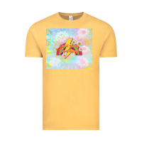 Vintage Mustard don't worry be happy Vintage Tee - TumblerDesignByShophia