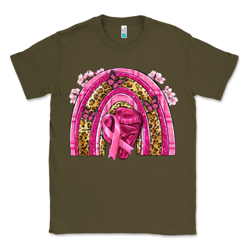 Breast Cancer Rainbow Classic Tee by NancyCooperArtShop | Teevron