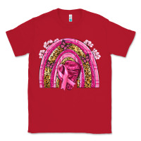 Red breast cancer rainbow Classic Tee - NancyCooperArtShop