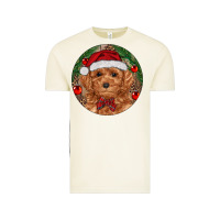 Vintage Arctic Christmas Toy Poodle Vintage Tee - RanaPortraitStore