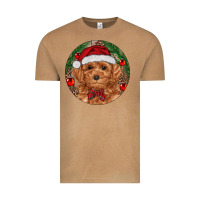 Vintage Camel Christmas Toy Poodle Vintage Tee - RanaPortraitStore