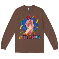 Chestnut Autism Mom Long Sleeve Tee - CowGirlArtShop