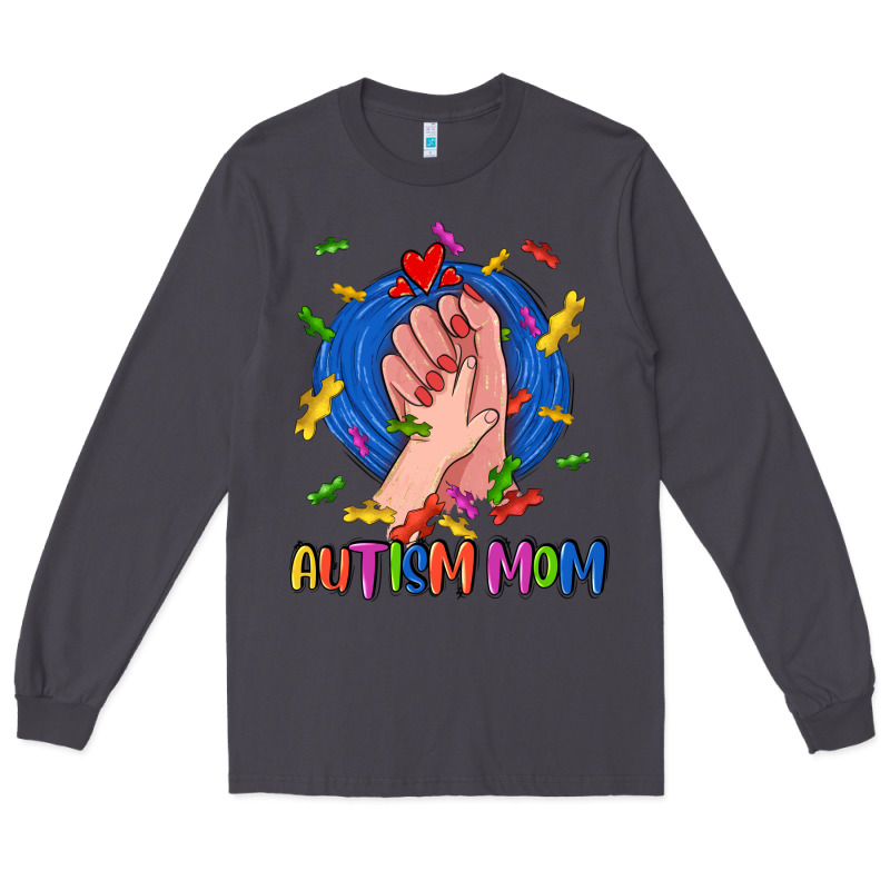 Autism Mom Long Sleeve Tee by CowGirlArtShop | Teevron
